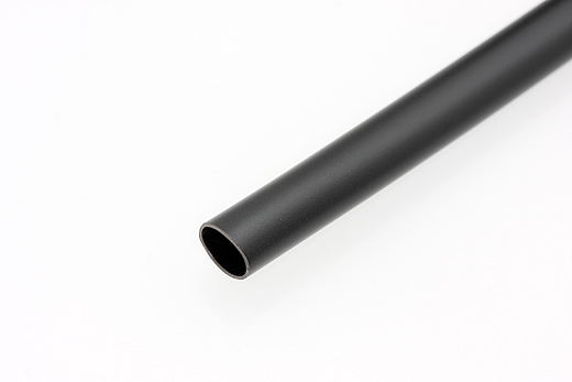 Insulating tube 6 mm x 0,6 mm black, 1 mtr.