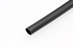 Insulating tube 12 mm x 0,8 mm black, 1 mtr.