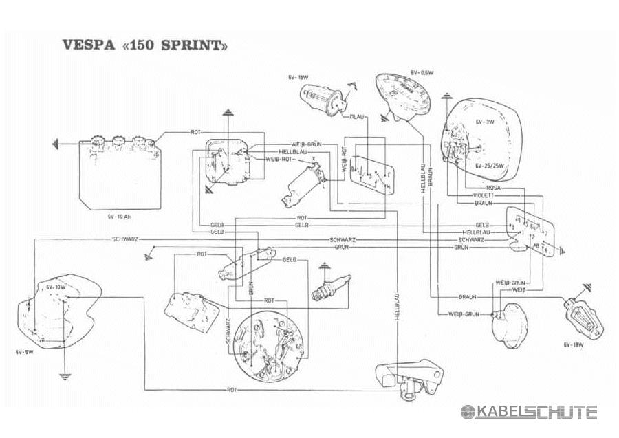 Schaltplan Blinker Roller - Wiring Diagram