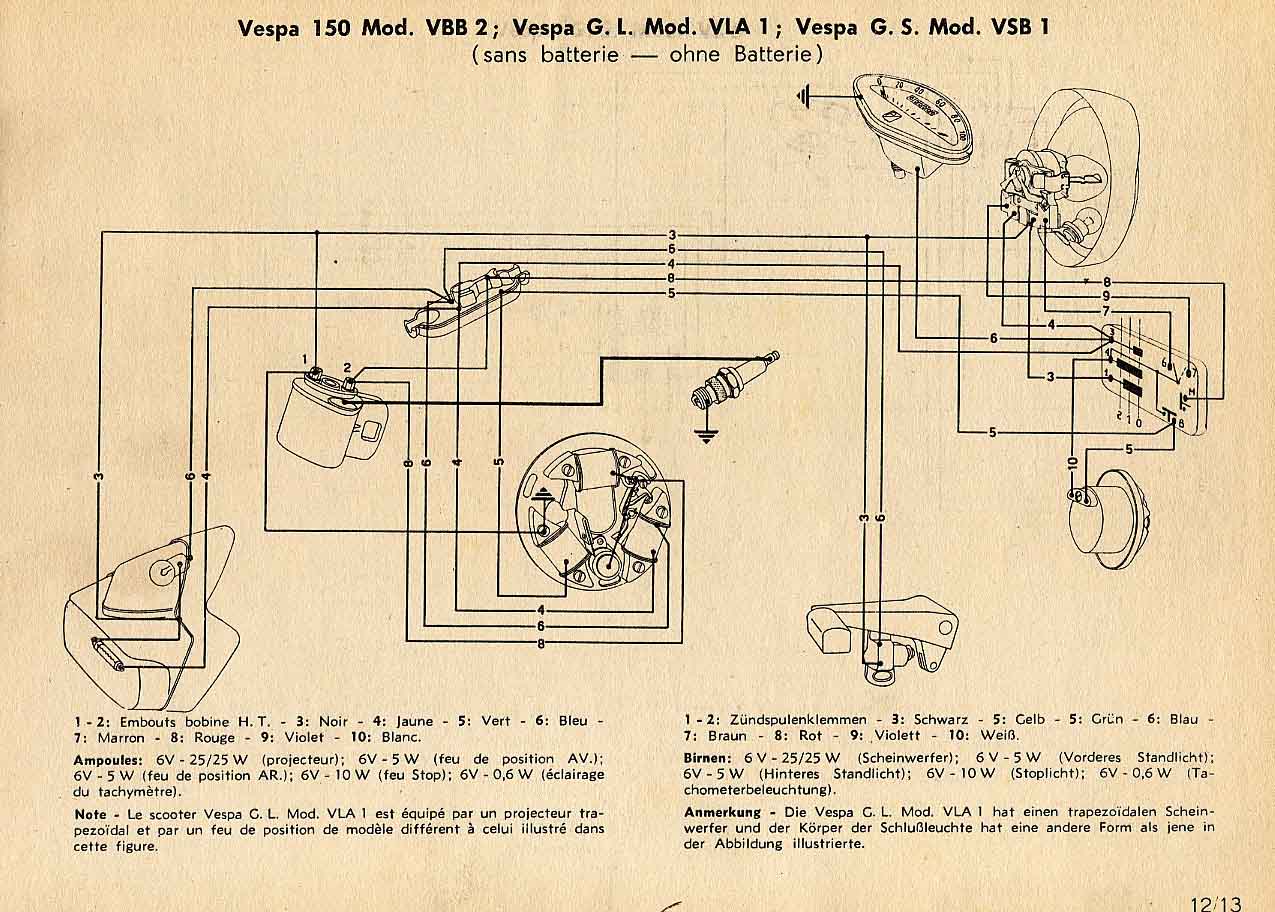 Schaltplan Ts 150 6v - Wiring Diagram